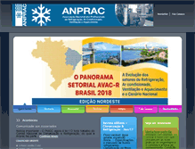 Tablet Screenshot of anprac.org.br